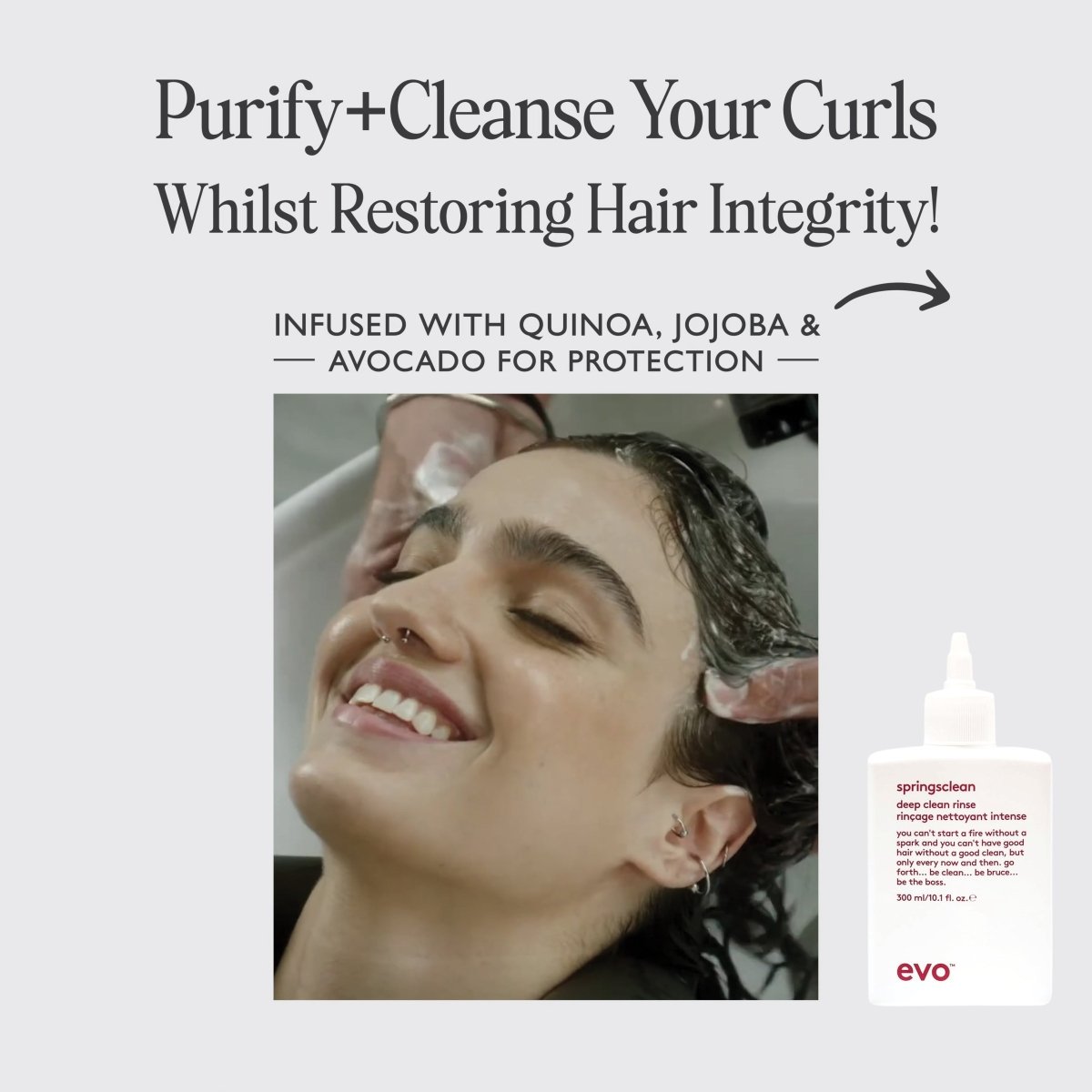EVO_Springsclean Deep Clean Rinse_Cosmetic World