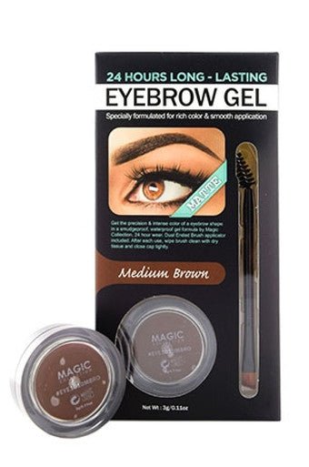 MAGIC GOLD_Eyebrow Gel - Medium Brown_Cosmetic World