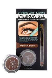 Thumbnail for MAGIC GOLD_Eyebrow Gel - Medium Brown_Cosmetic World