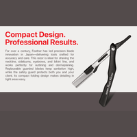 Thumbnail for FEATHER_Nape & Body Razor Kit_Cosmetic World