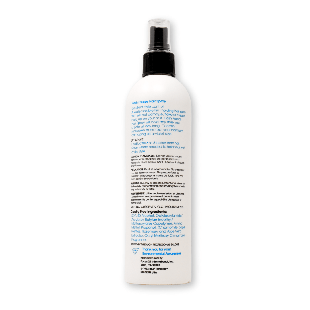FOCUS 21_Biotanicals Flash Freeze Hair Spray_Cosmetic World