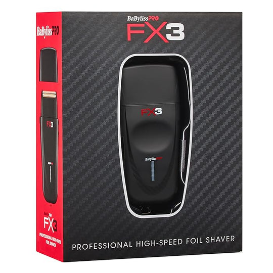 BABYLISS PRO FX3 Professional High Speed Foil Shaver – Cosmetic World