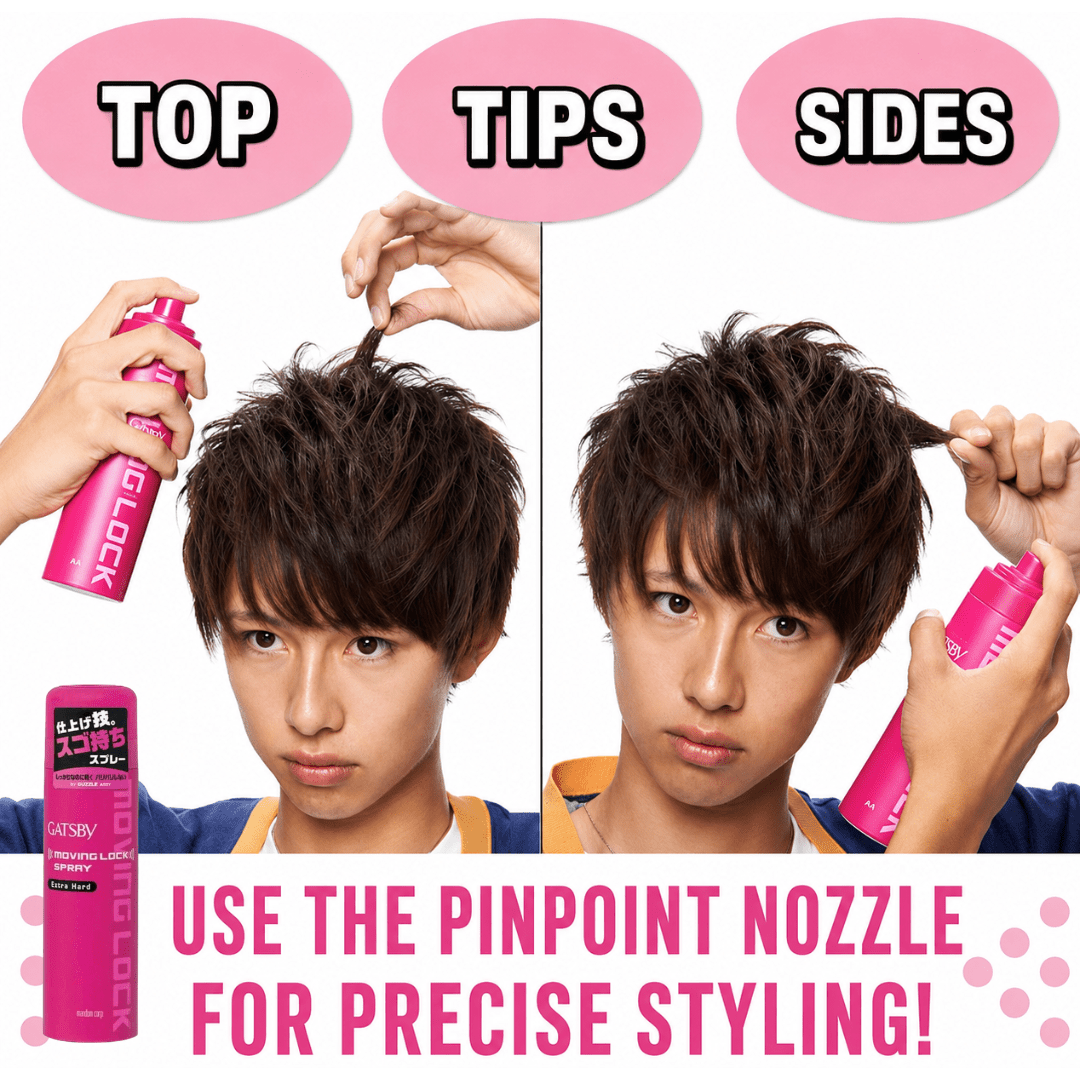 Gatsby_Moving Lock Spray - Extra Hard_Cosmetic World