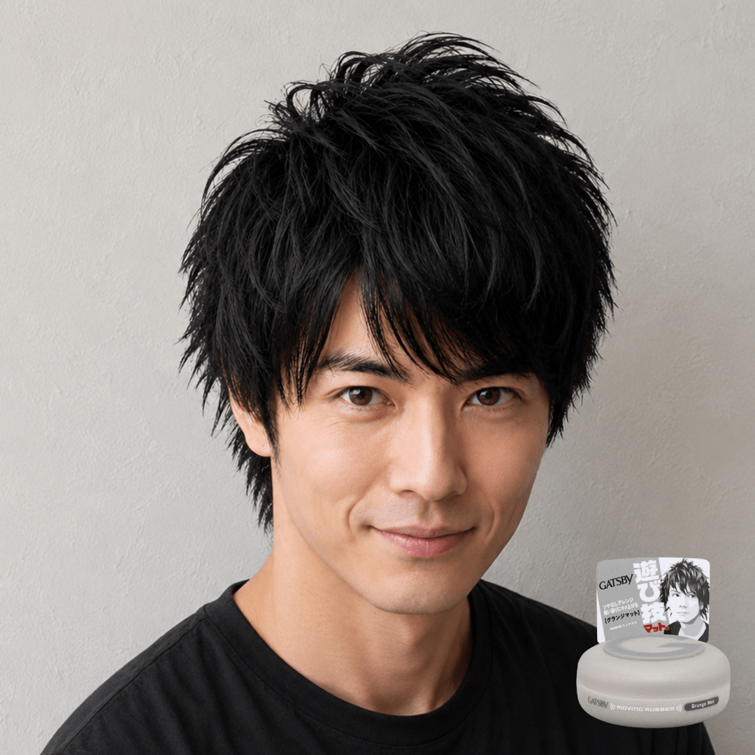 Gatsby_Moving Rubber Grunge Mat Hair Wax_Cosmetic World