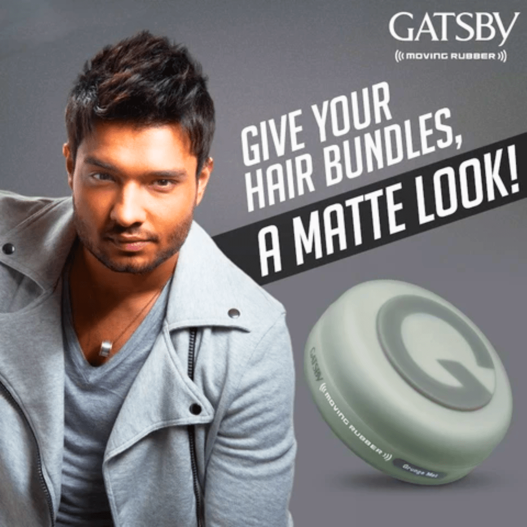 GATSBY_Moving Rubber Grunge Mat Hair Wax_Cosmetic World