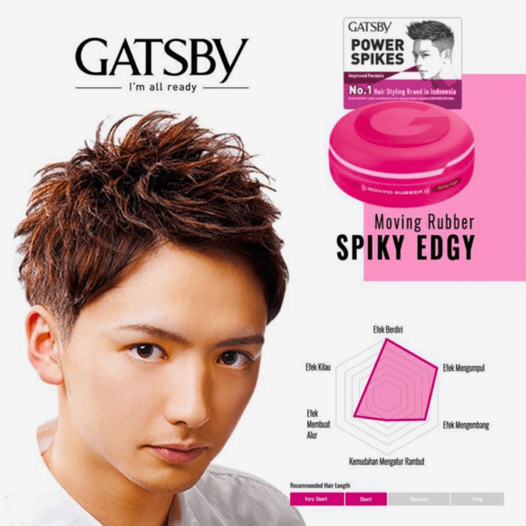ギャツビー ムービングラバー スパイキーエッジ – Cosmetic World