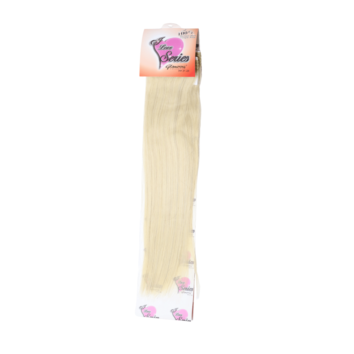 GLAMOROUS_16" Silky Straight Human Hair Extension_Cosmetic World