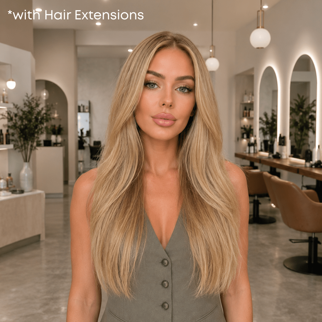 Glamorous_16" Silky Straight Human Hair Extension_Cosmetic World