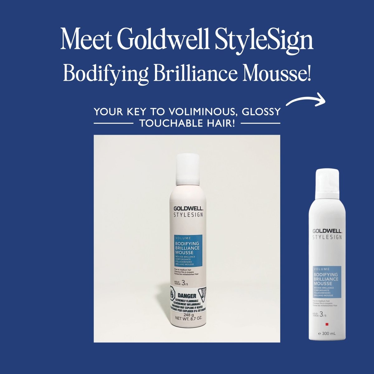 GOLDWELL_Bodifying Brilliance Mousse_Cosmetic World