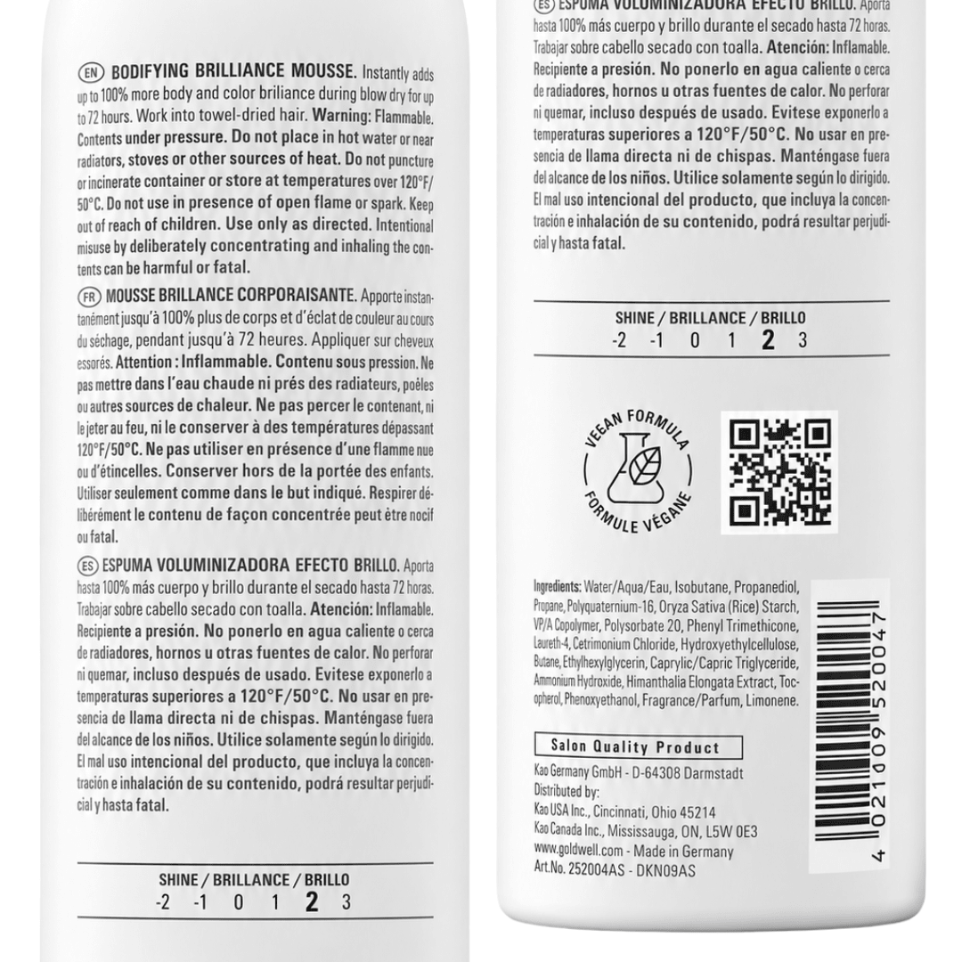Goldwell_Bodifying Brilliance Mousse_Cosmetic World