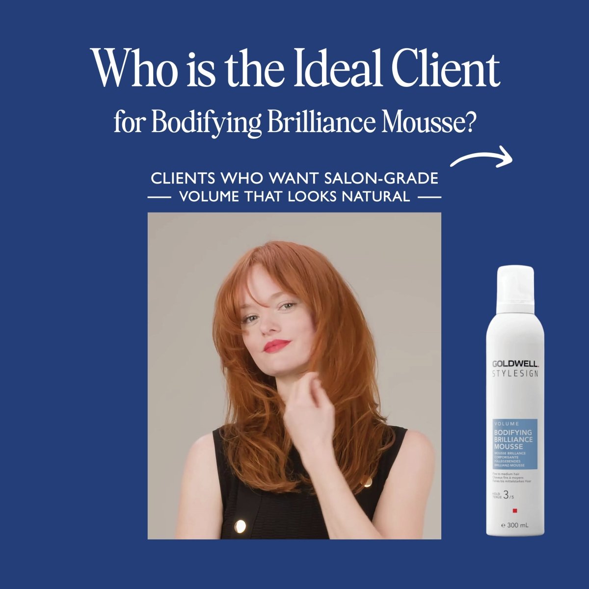 GOLDWELL_Bodifying Brilliance Mousse_Cosmetic World