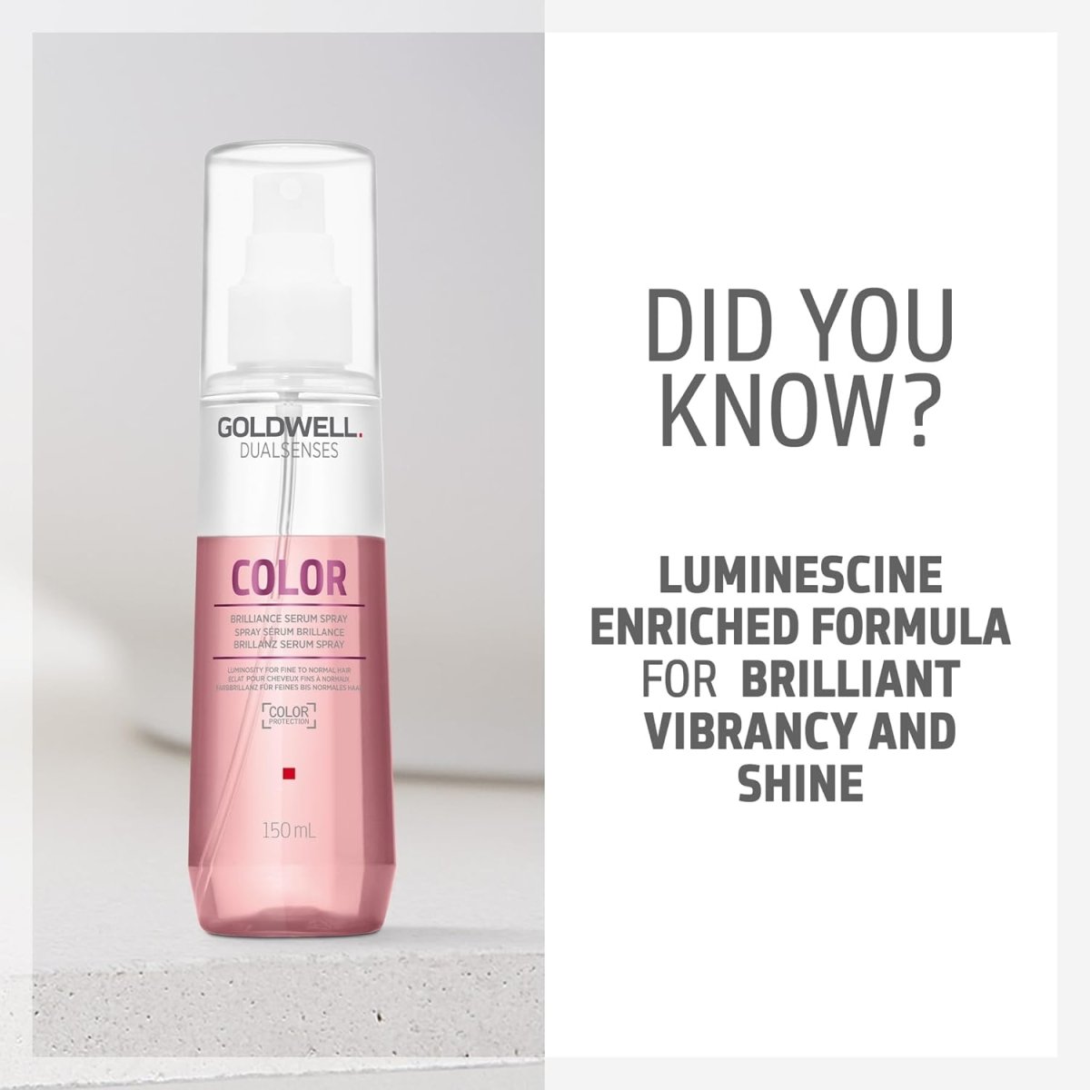 GOLDWELL - DUALSENSES_Color Brilliance Serum Spray_Cosmetic World