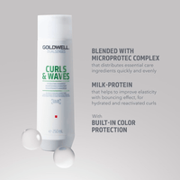 Thumbnail for Goldwell - Dualsenses_Dualsenses Curls & Waves Hydrating Shampoo_Cosmetic World