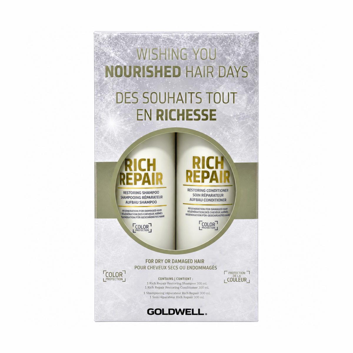 Goldwell - Dualsenses_Dualsenses Rich Repair Shampoo & Conditioner Duo_Cosmetic World