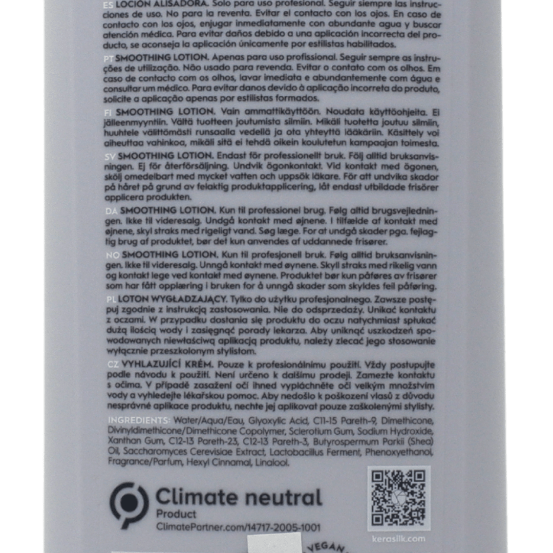 Goldwell - Kerasilk_Keratin Treatment Smoothing Lotion_Cosmetic World