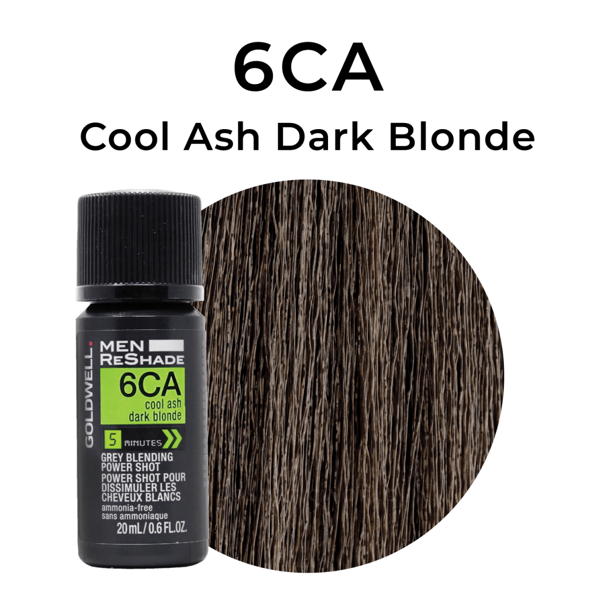 Goldwell - Men Reshade_Men ReShade 6CA Cool Ash Dark Blonde_Cosmetic World