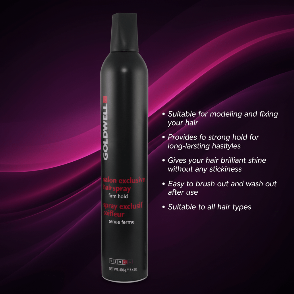 GOLDWELL_Salon Exclusive Firm Hold Hairspray_Cosmetic World