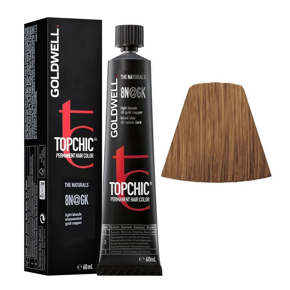 GOLDWELL_Topchic 8N@GK Light Blonde @ Gold Copper_Cosmetic World