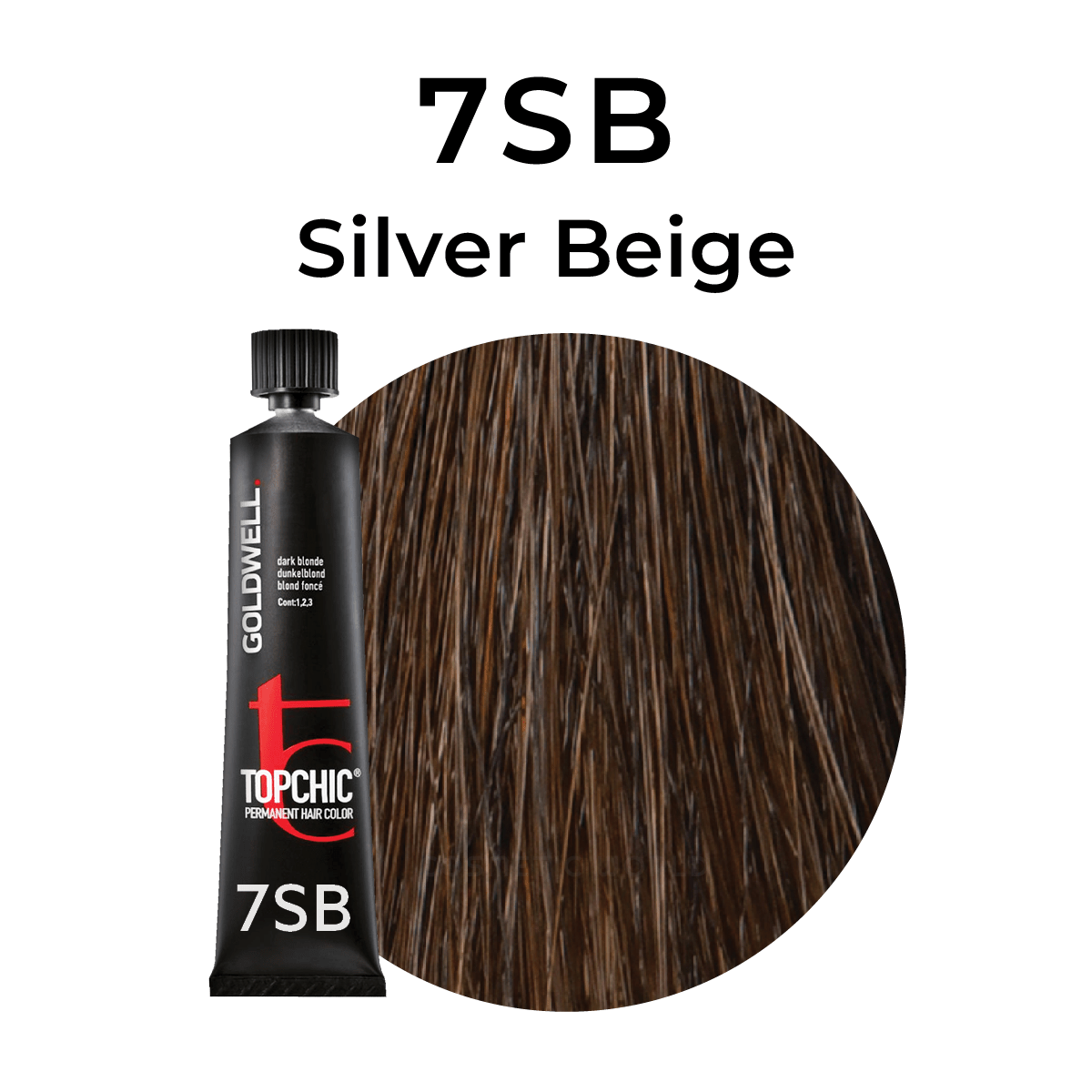 Goldwell - Topchic_Topchic 7 Mid Blonde Series Permanent Hair Color_Cosmetic World