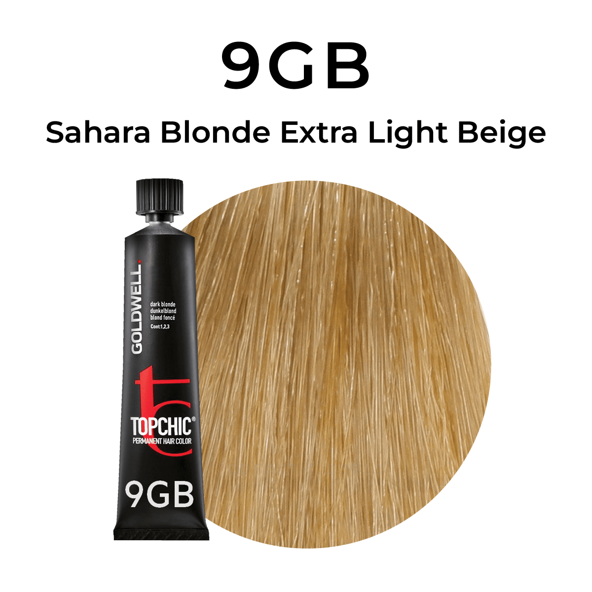 Goldwell - Topchic_Topchic 9 Very Light Blonde Series Permanent Hair Color_Cosmetic World