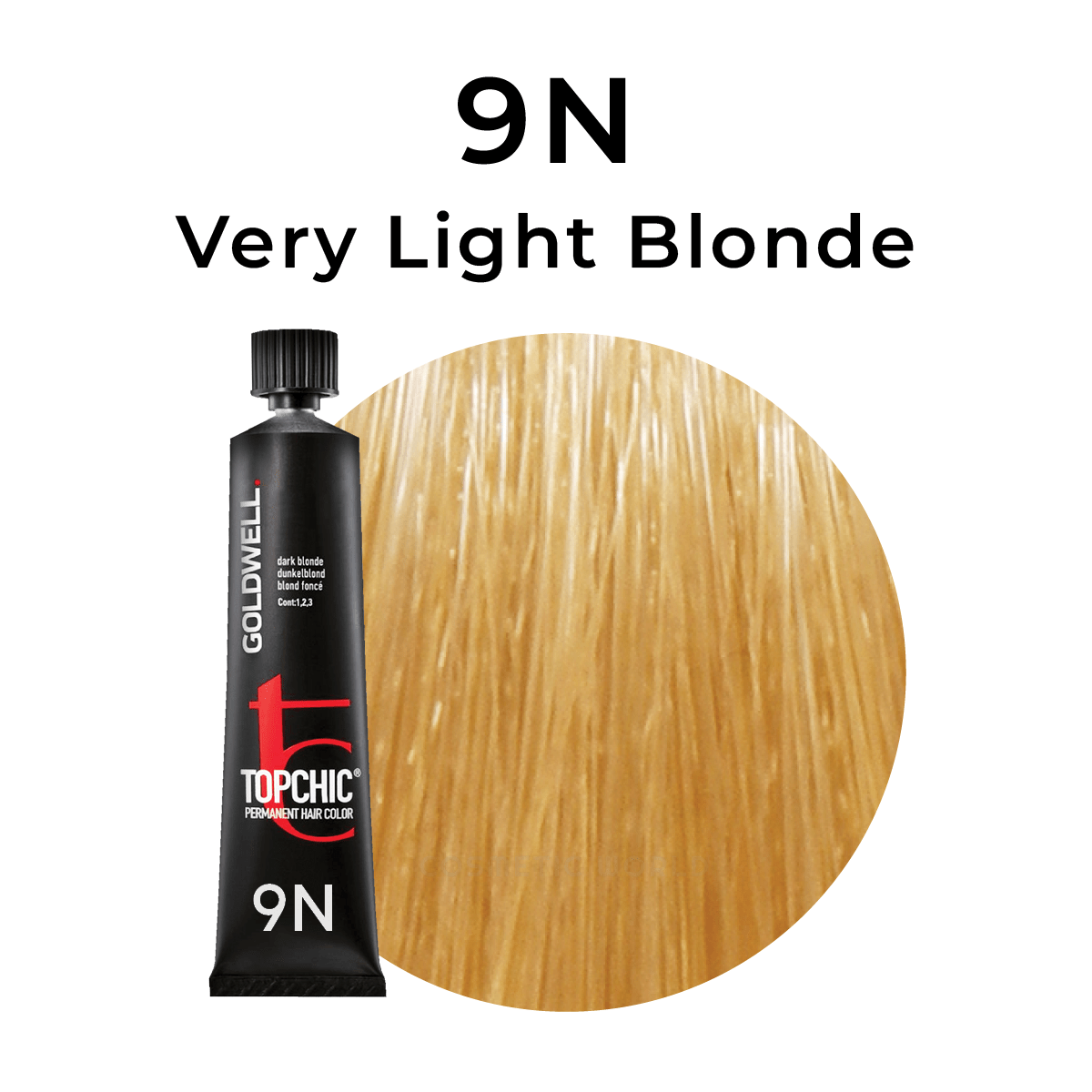 Goldwell - Topchic_Topchic 9 Very Light Blonde Series Permanent Hair Color_Cosmetic World