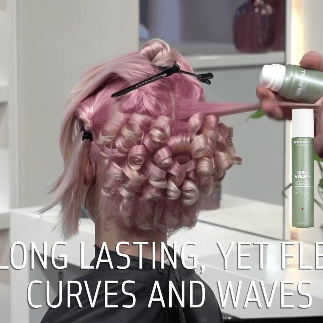 GOLDWELL_Twist Around 3 Curl Style & Finish Spray_Cosmetic World