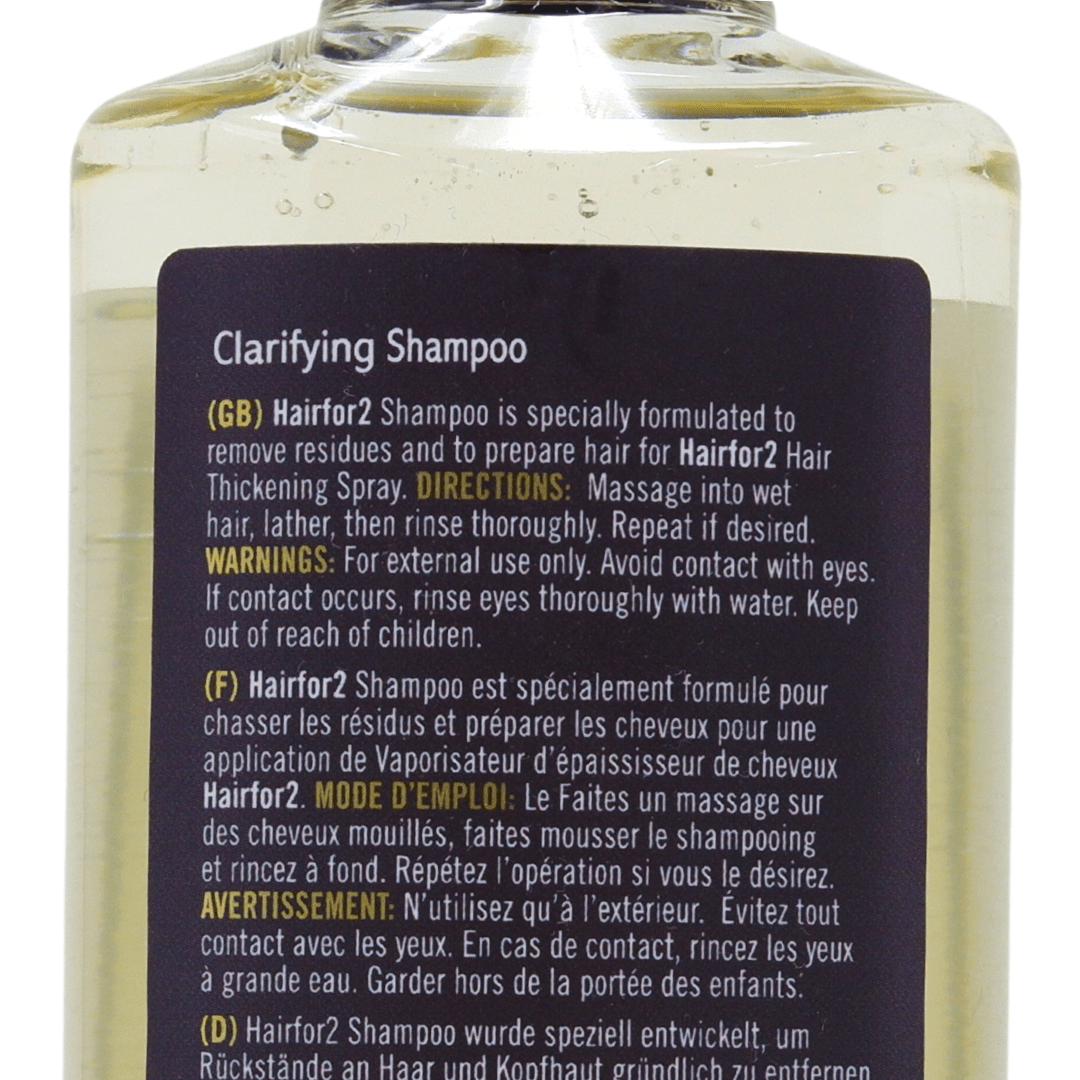Hairfor2_Clarifying Shampoo_Cosmetic World