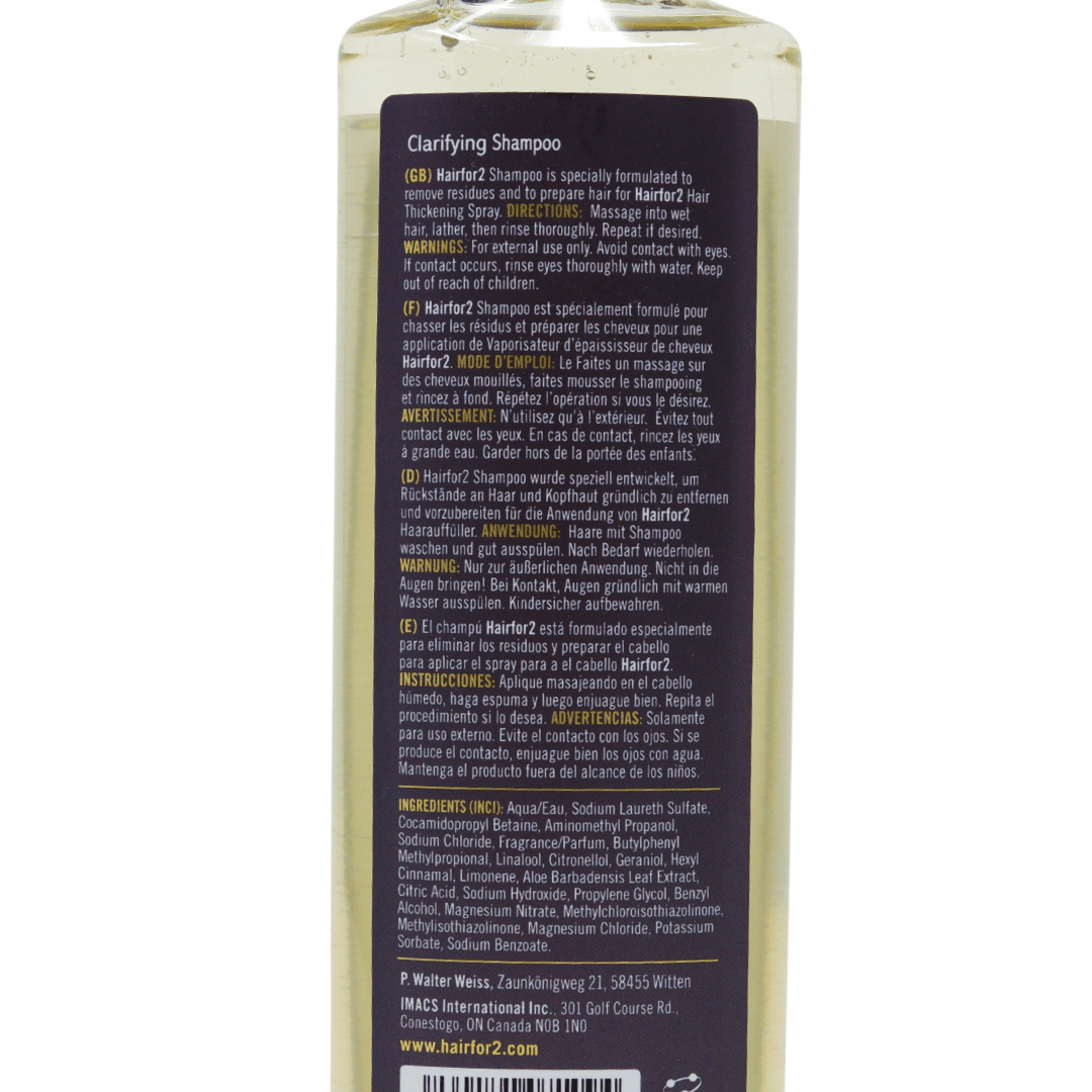 Hairfor2_Clarifying Shampoo_Cosmetic World