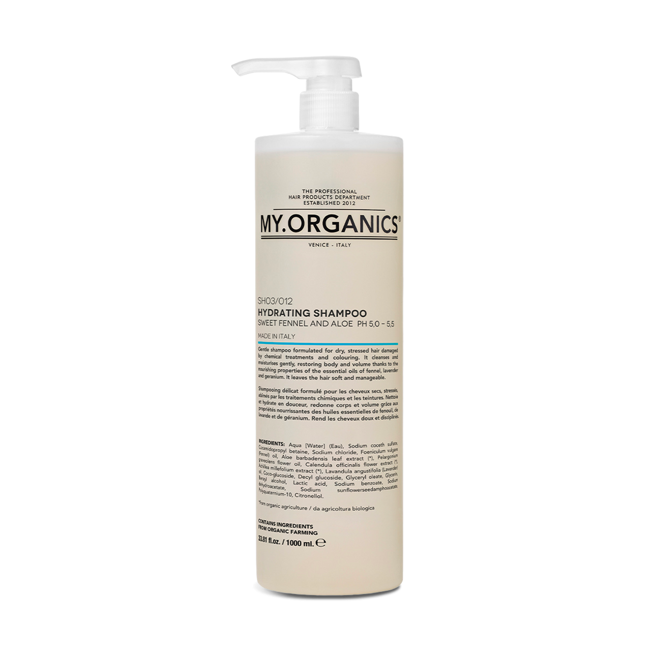 Hydrating Shampoo with Sweet Fennel & Aloe