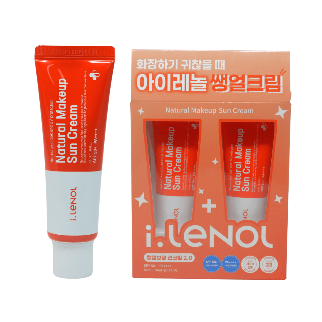 i-Lenol_Natural Make Up Sun Cream 2.0 SPF50+_Cosmetic World