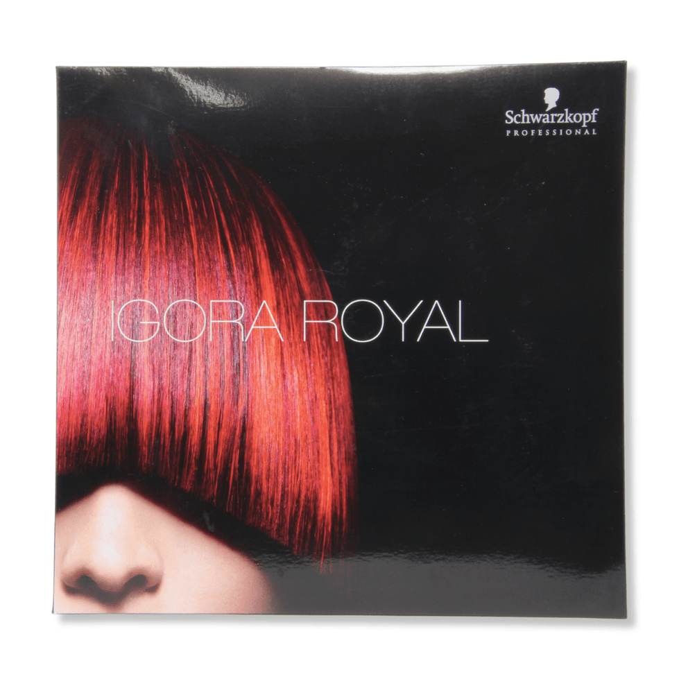SCHWARZKOPF IGORA ROYAL Igora Royal Color Chart and Swatch