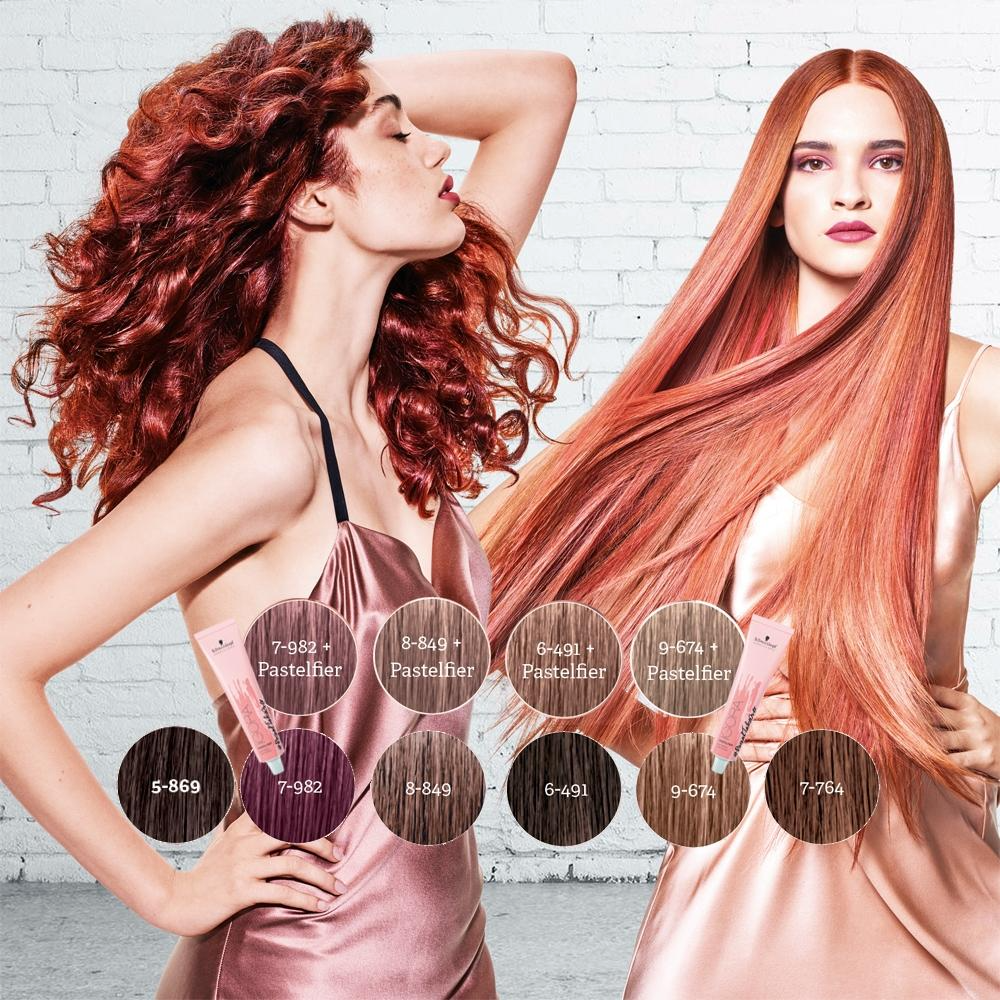 Igora Royal Takeover 5-869 Lichtbraun Rot Schokolade Violett