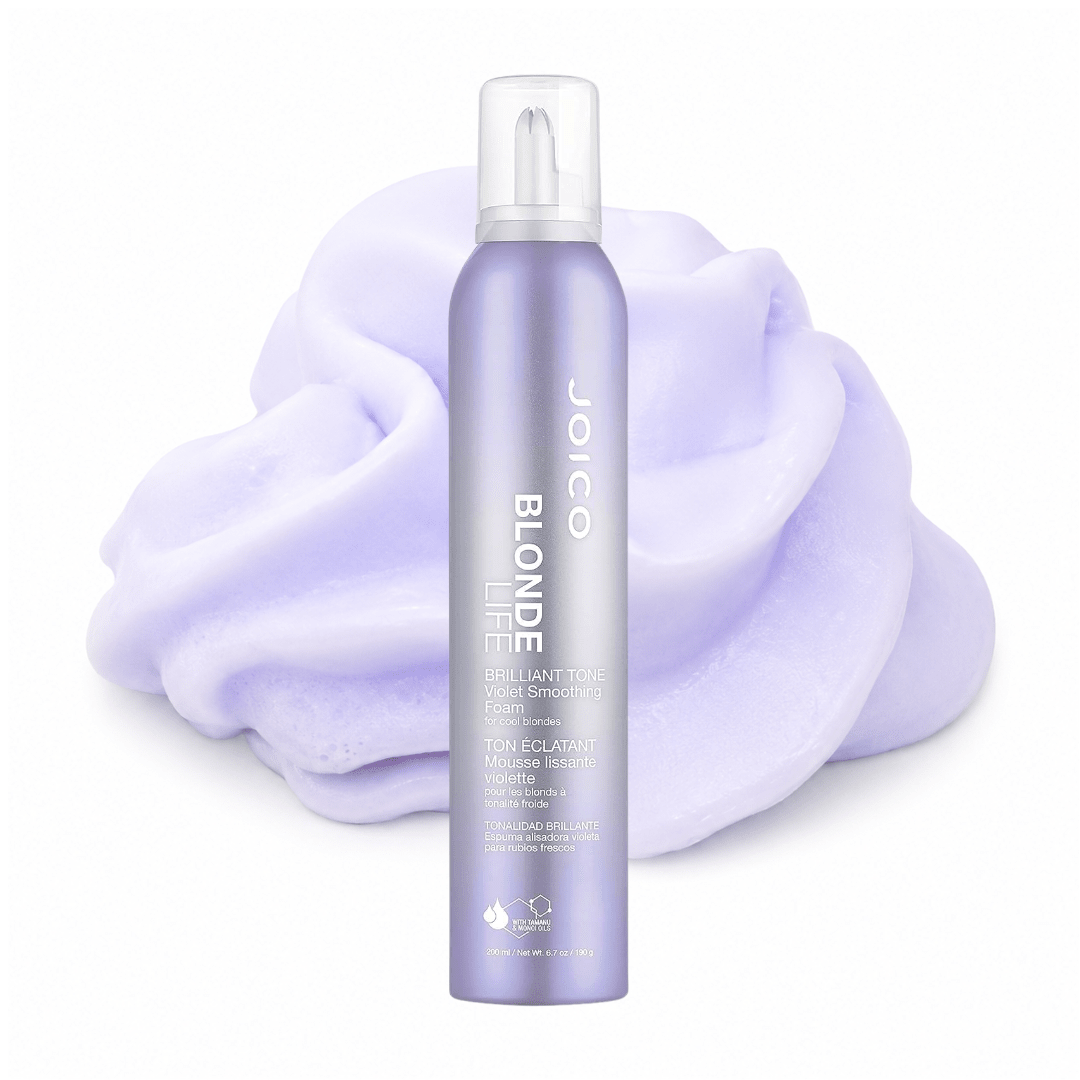 Joico_Blonde Life Brilliant Tone Violet Smoothing Foam 200ml / 6.7oz_Cosmetic World