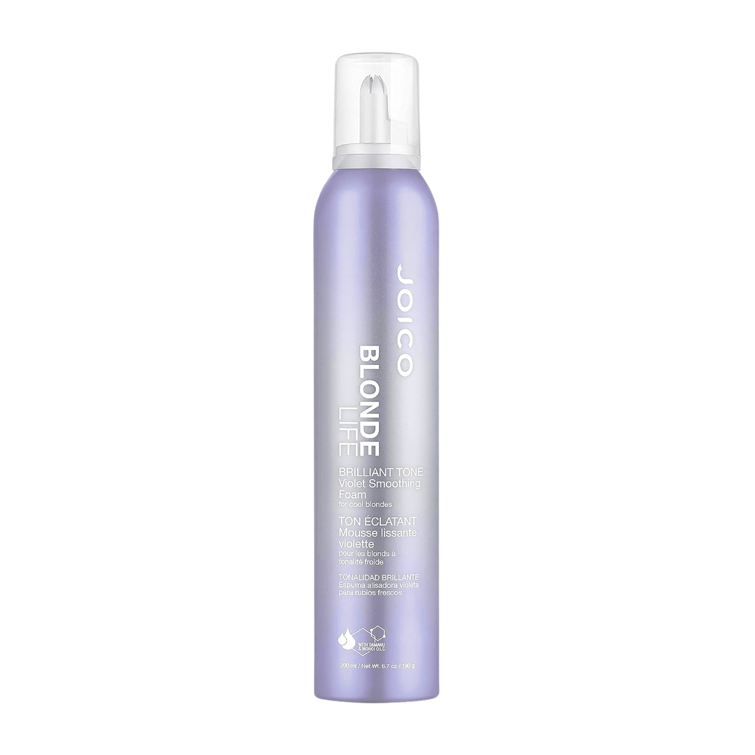 Joico_Blonde Life Brilliant Tone Violet Smoothing Foam 200ml / 6.7oz_Cosmetic World
