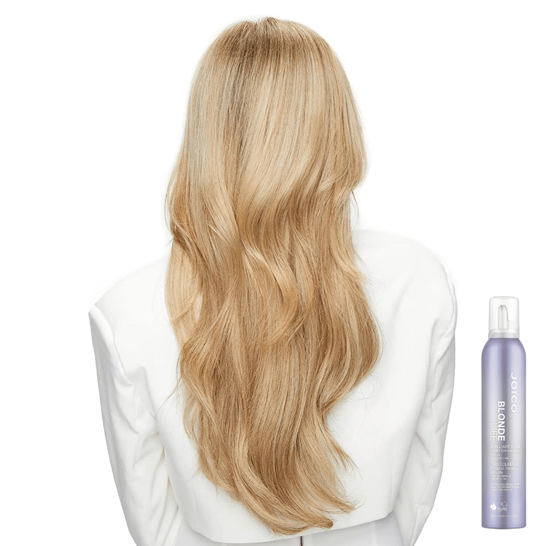 Joico_Blonde Life Brilliant Tone Violet Smoothing Foam 200ml / 6.7oz_Cosmetic World