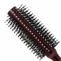 Thumbnail for Escova Redonda de Madeira Hair Hugger com Ponta Redonda 4cm/1