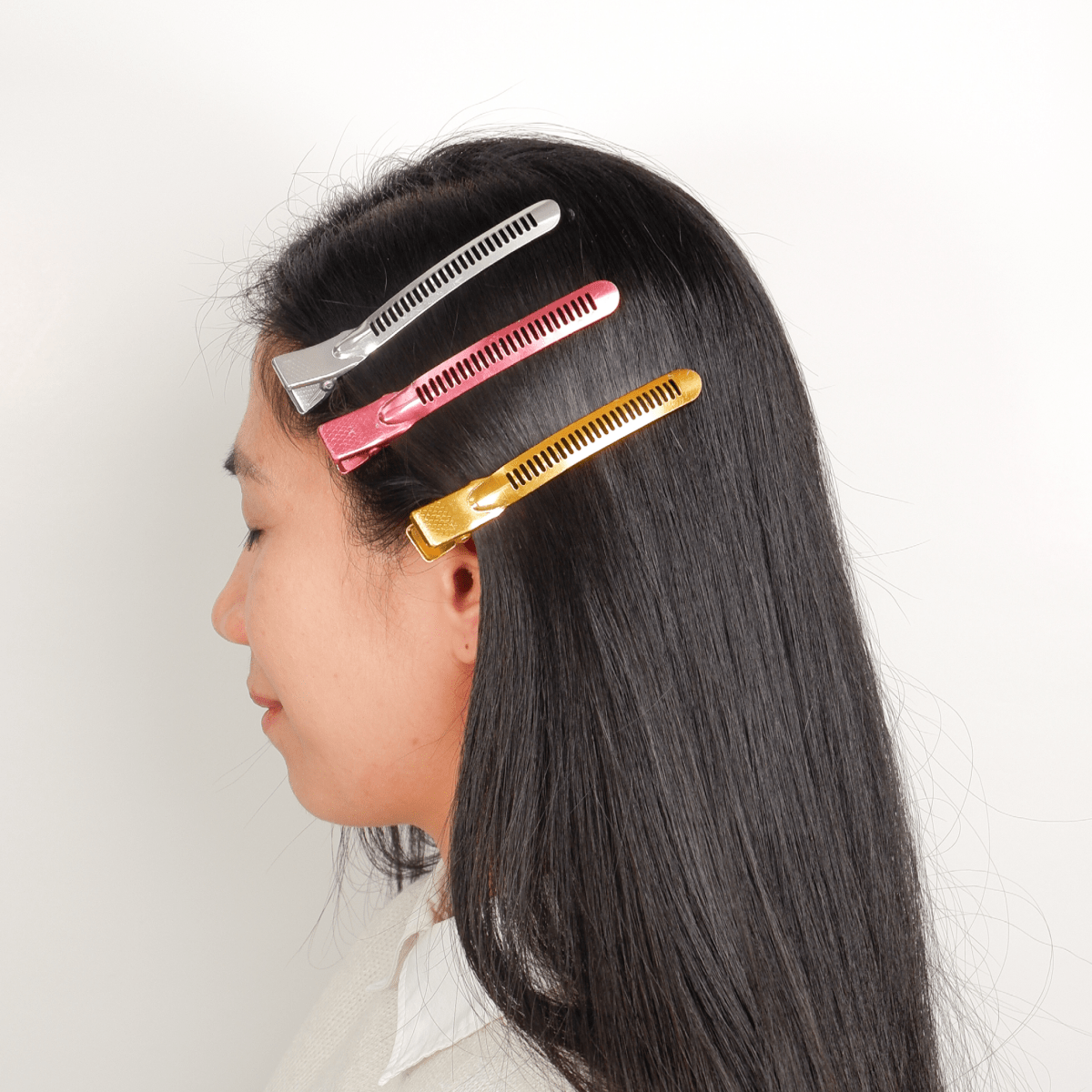 KECO_Aluminum Sectioning Clips 4" / 10.2 cm_Cosmetic World