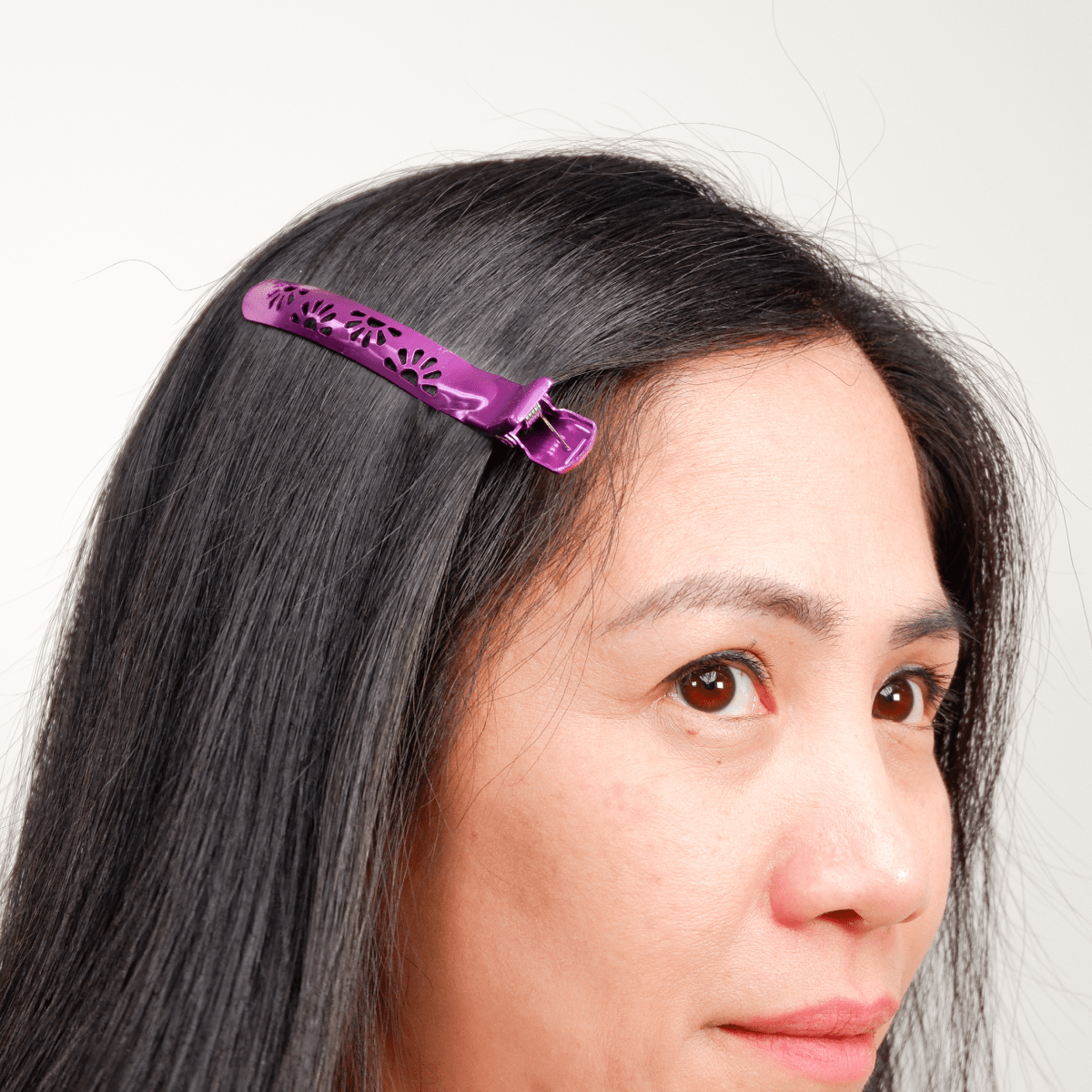 KECO_Aluminum Sectioning Clips 4"/10.2cm (6 Pieces)_Cosmetic World