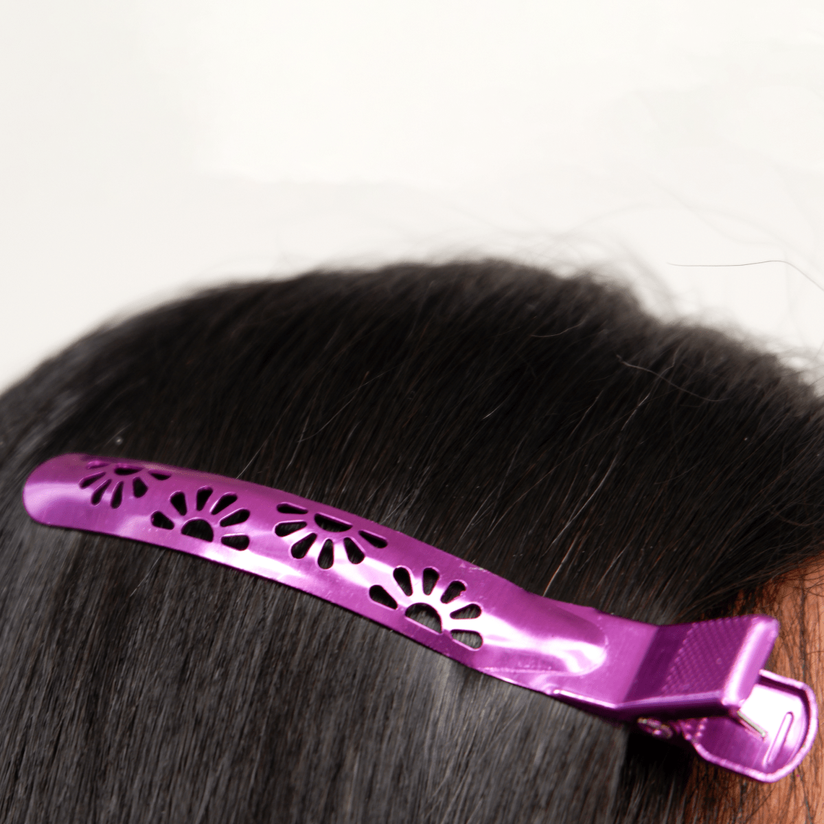 KECO_Aluminum Sectioning Clips 4"/10.2cm (6 Pieces)_Cosmetic World