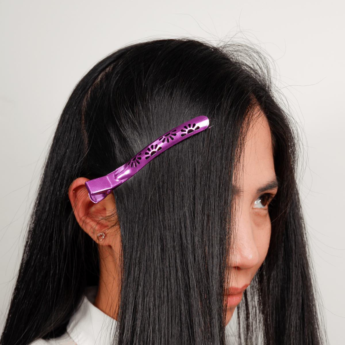 KECO_Aluminum Sectioning Clips 4"/10.2cm (6 Pieces)_Cosmetic World