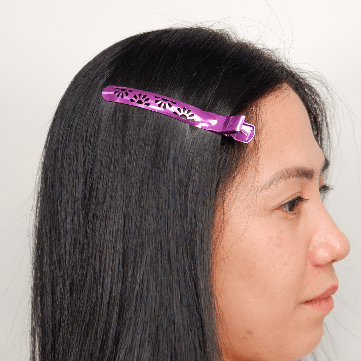 KECO_Aluminum Sectioning Clips 4"/10.2cm (6 Pieces)_Cosmetic World