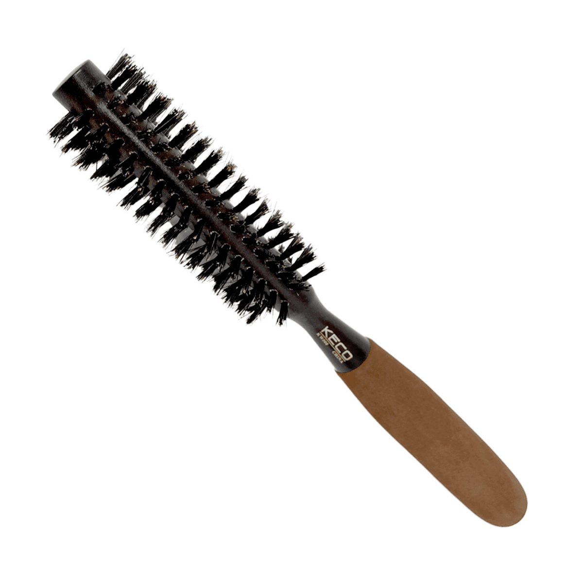 KECO_Boar Bristle Wooden Round Brush KW508 1.5"/4 cm_Cosmetic World