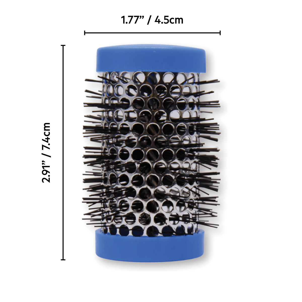 KECO_Ceramic Thermal Hair Rollers 1.77" - Blue_Cosmetic World