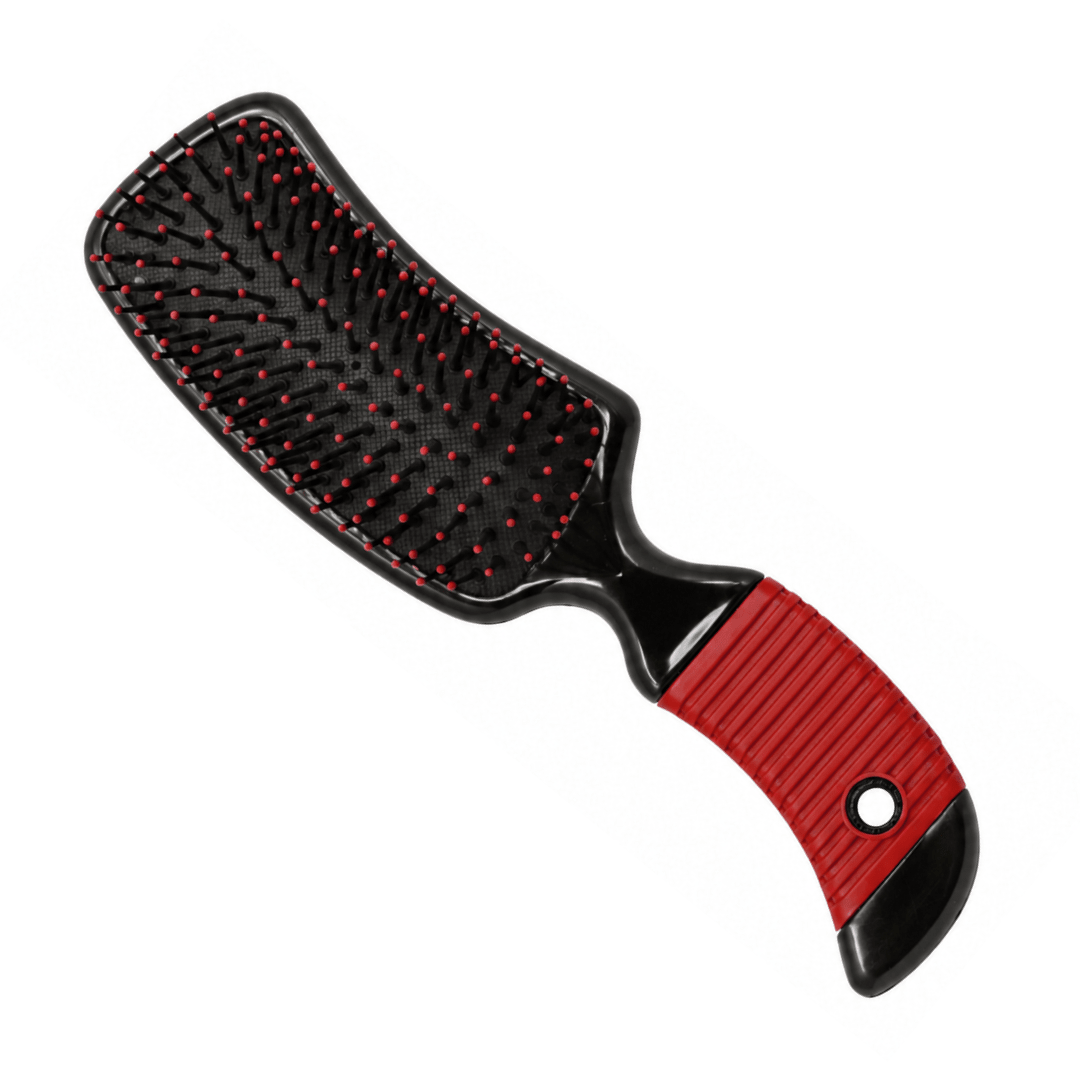 Keco_Head Hugger Curved Handle Paddle Brush 8585B_Cosmetic World