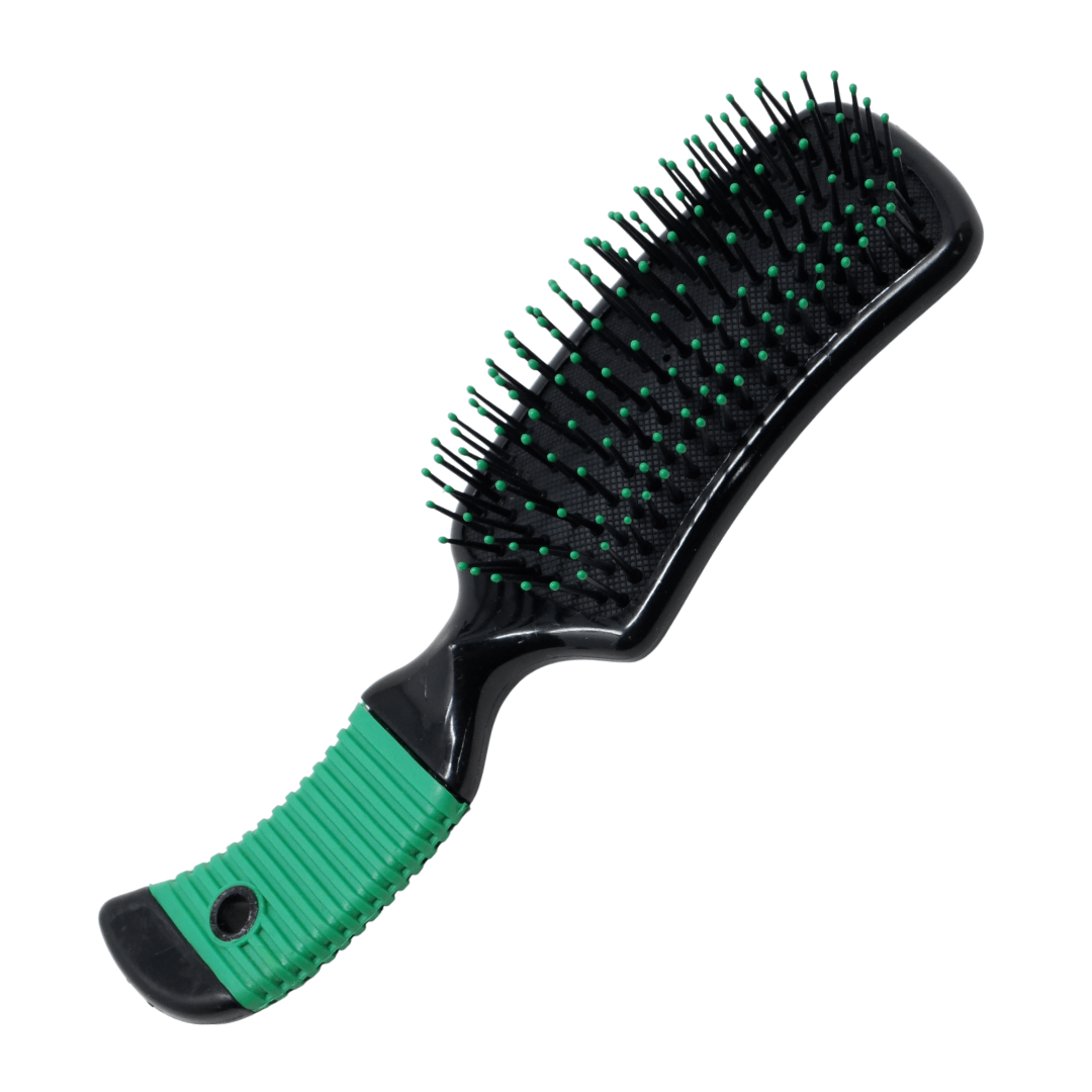 Keco_Head Hugger Curved Handle Paddle Brush 8585B_Cosmetic World