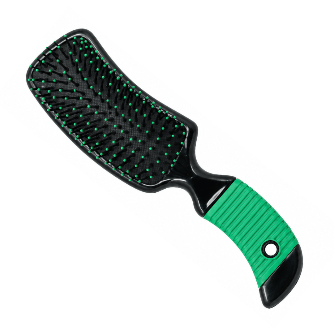 Keco_Head Hugger Curved Handle Paddle Brush 8585B_Cosmetic World