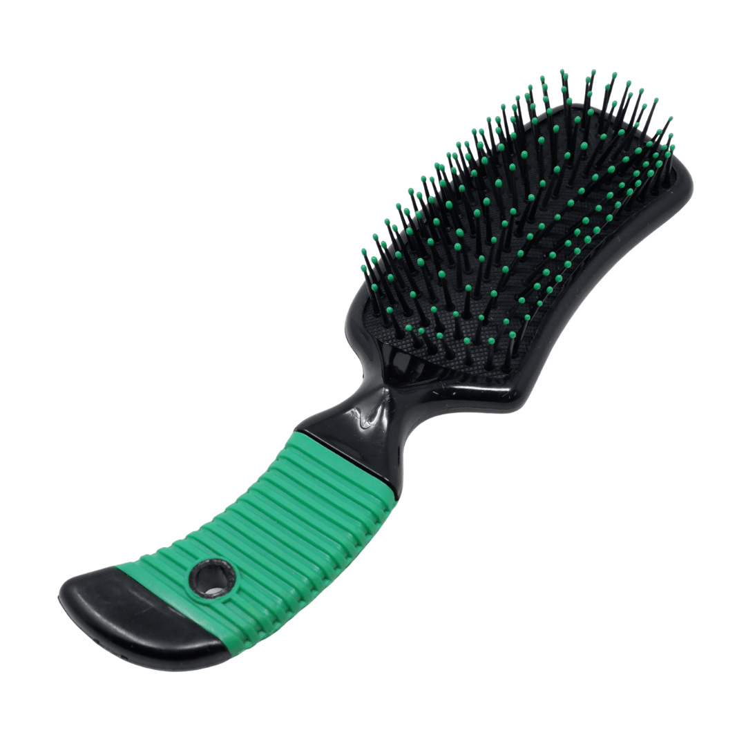 Keco_Head Hugger Curved Handle Paddle Brush 8585B_Cosmetic World