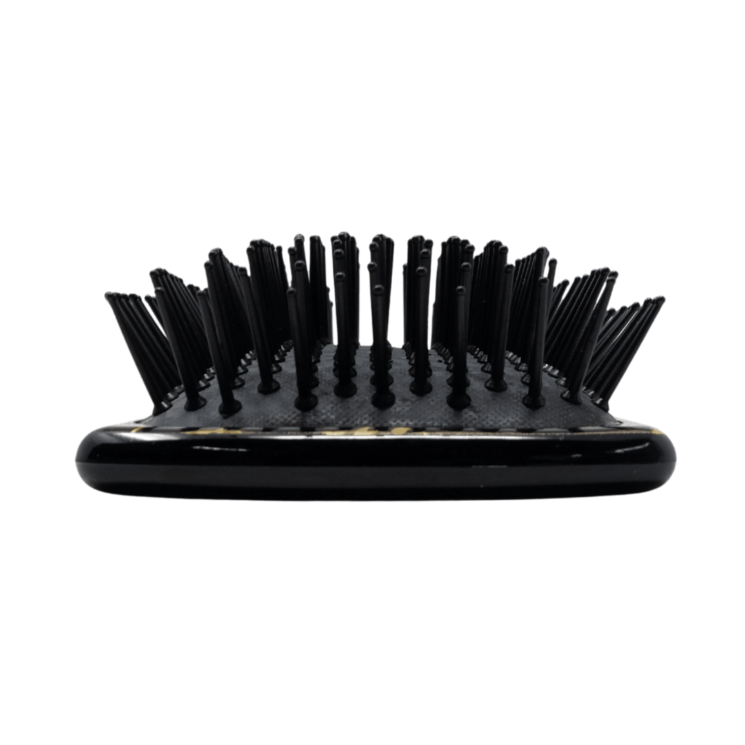 Keco_Head Hugger Paddle Brush Black & Gold_Cosmetic World