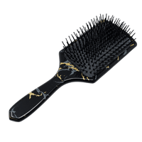 Thumbnail for Keco_Head Hugger Paddle Brush Black & Gold_Cosmetic World