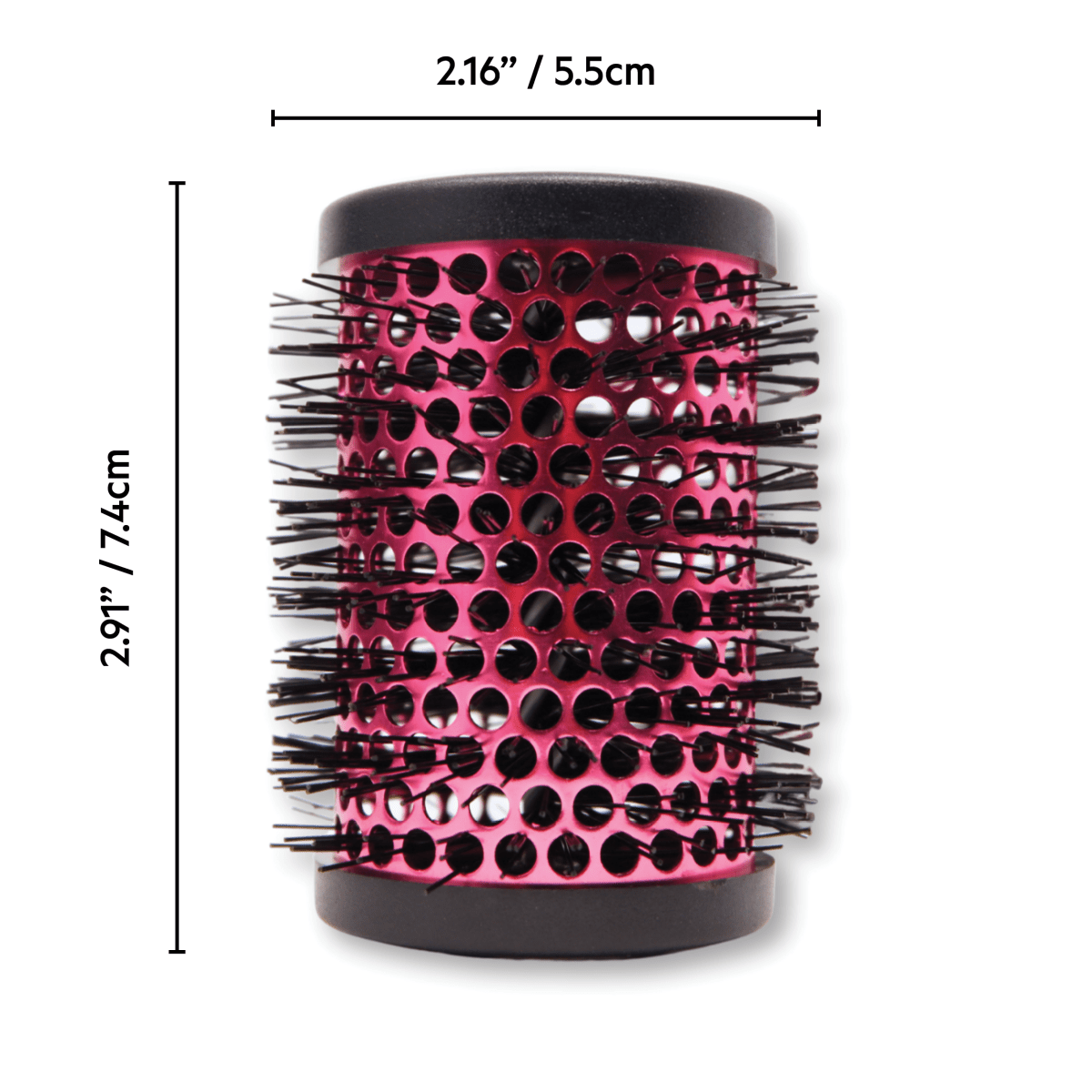 KECO_Hot Metal Rollers – 2.16” Pink_Cosmetic World